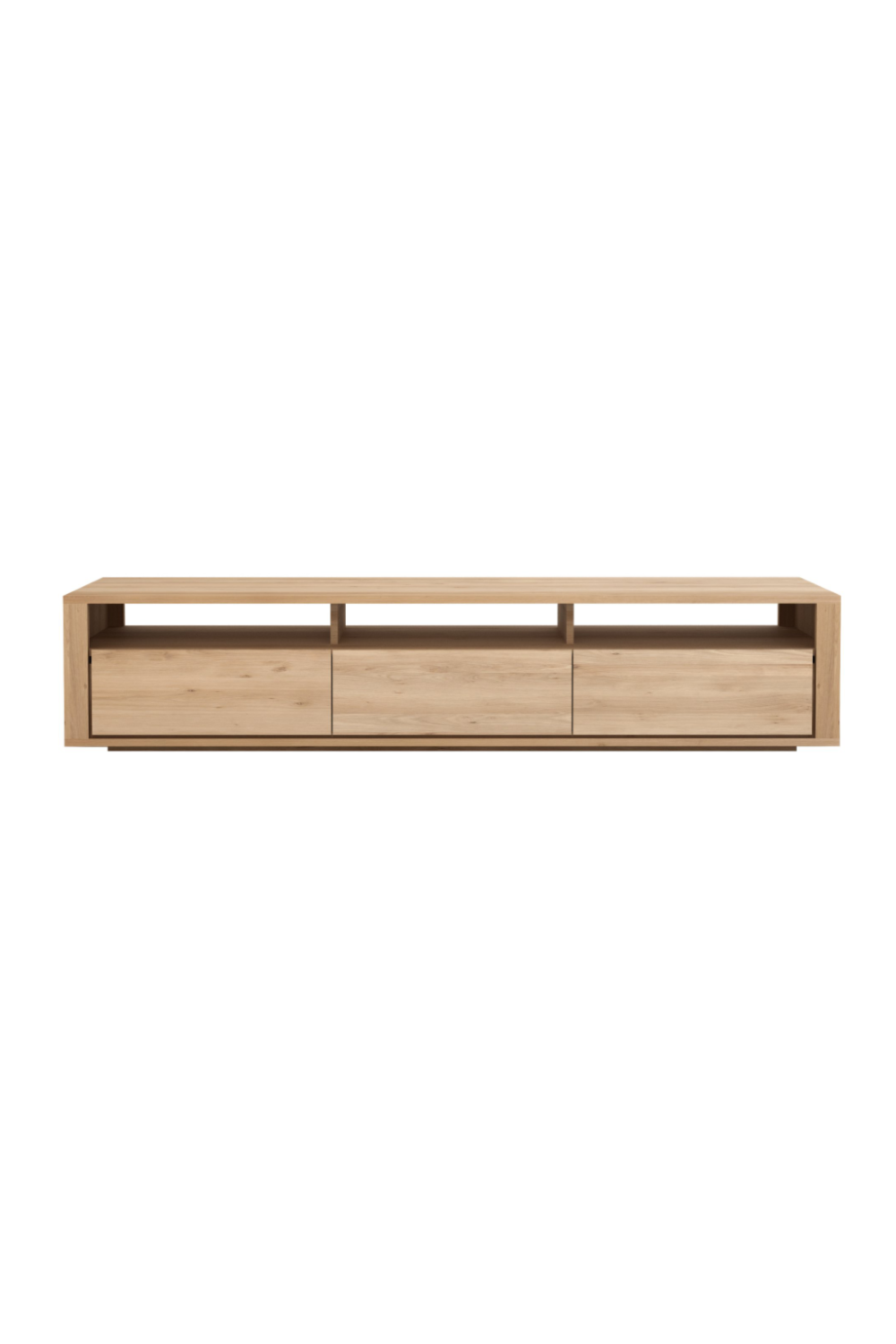 Solid Oak Japandi Media Unit | Oroa.com