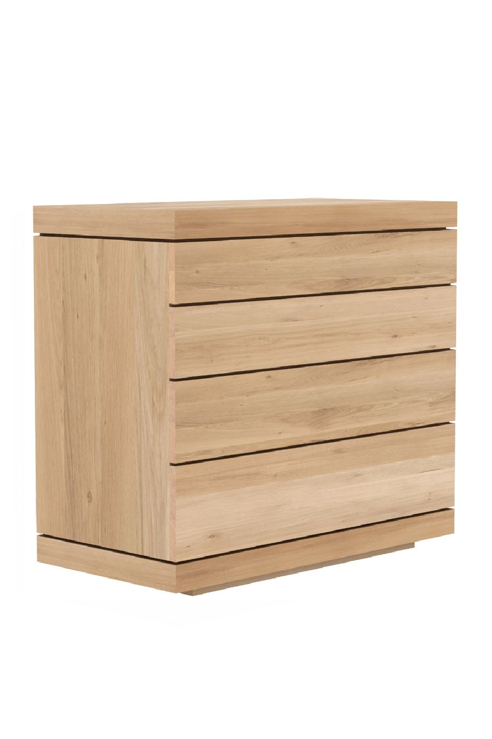 4-Drawer Oiled Oak Dresser | Oroa.com