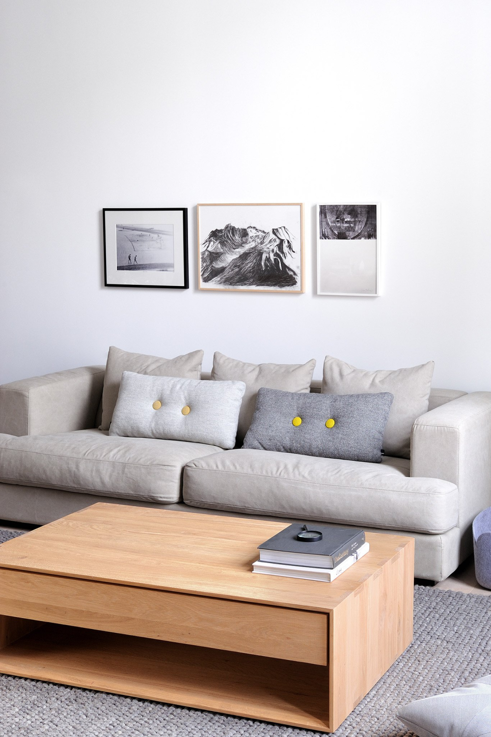 Oak 1-Drawer Coffee Table | Oroa.com