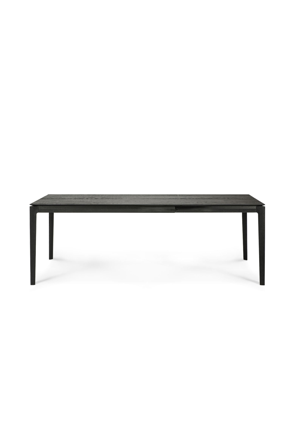Extendable Black Oak Dining Table | Oroa.com
