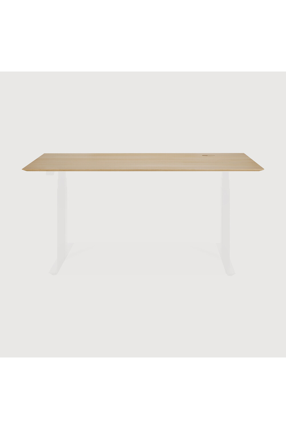 Oak Adjustable Desk L | Oroa.com