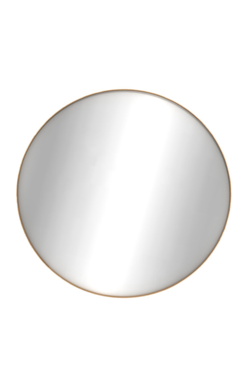 Oak Round Wall Mirror | Oroa.com