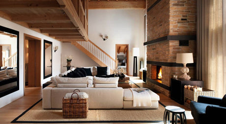   chic chalet interior design | Oroa.com