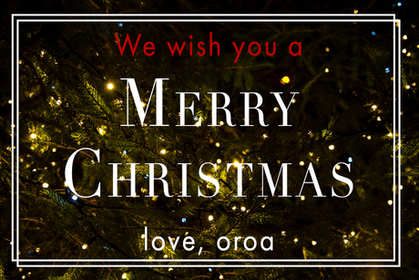   Merry Christmas: A Gift From Us To You | Oroa.com