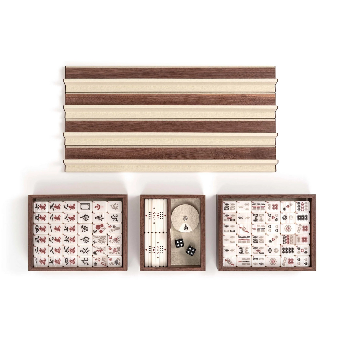   Calf Leather Mahjong | Oroa.com