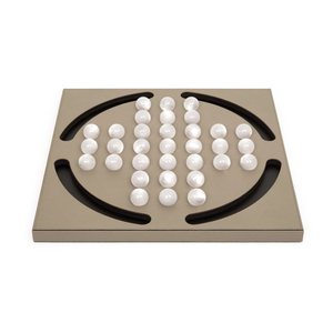   Pearl Pawns Leather Board Game | Oroa.com