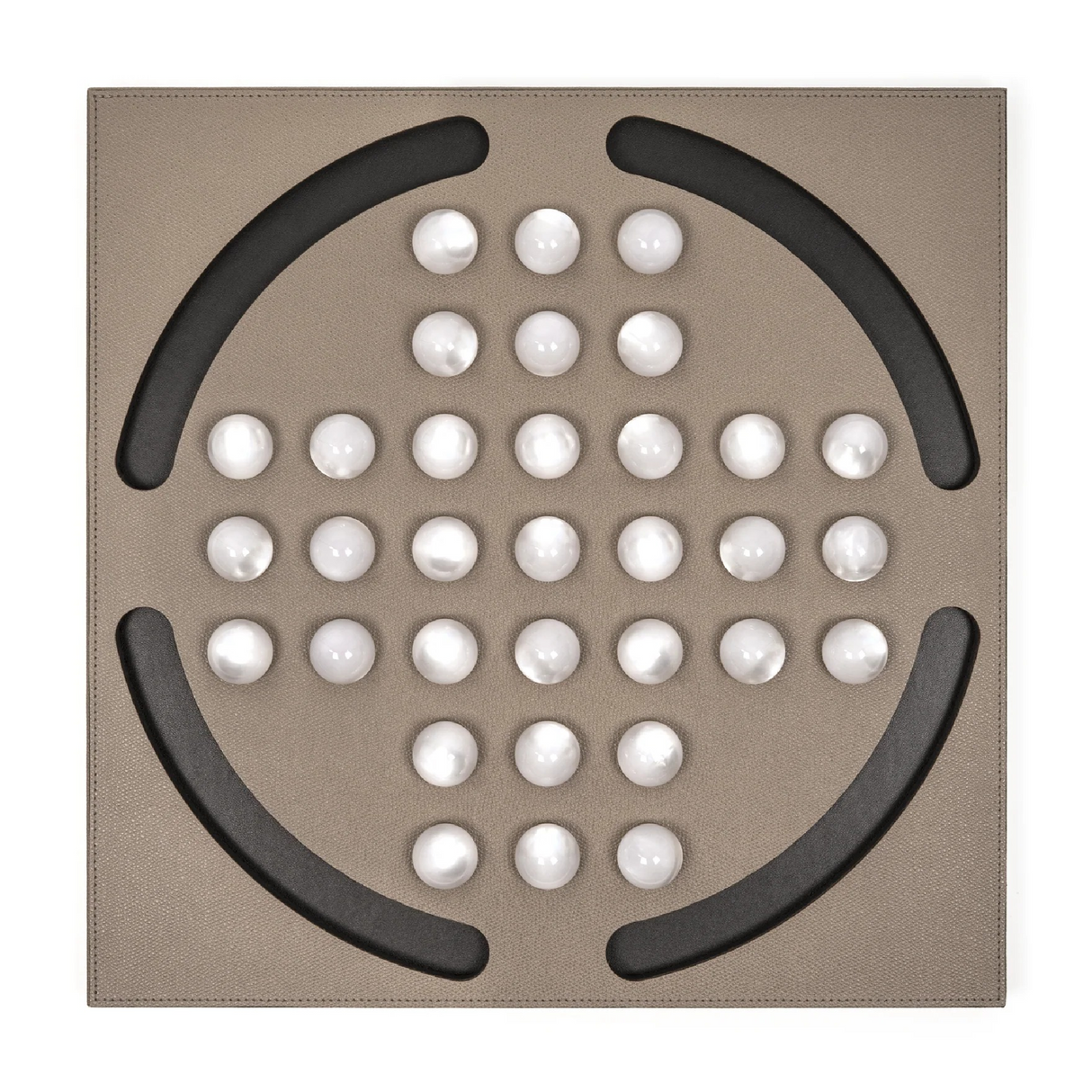   Pearl Pawns Leather Board Game | Oroa.com