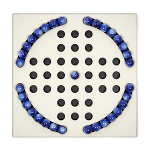   Blue Pawns Leather Game Board | Oroa.com