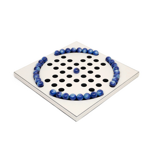   Blue Pawns Leather Game Board | Oroa.com