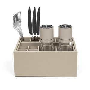   Leather Tabletop Organizer | Oroa.com