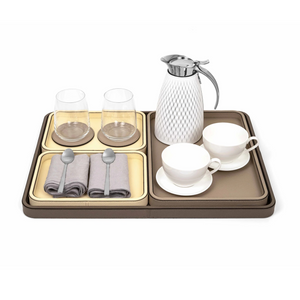   Hand-Stitched Leather Tray | Oroa.com