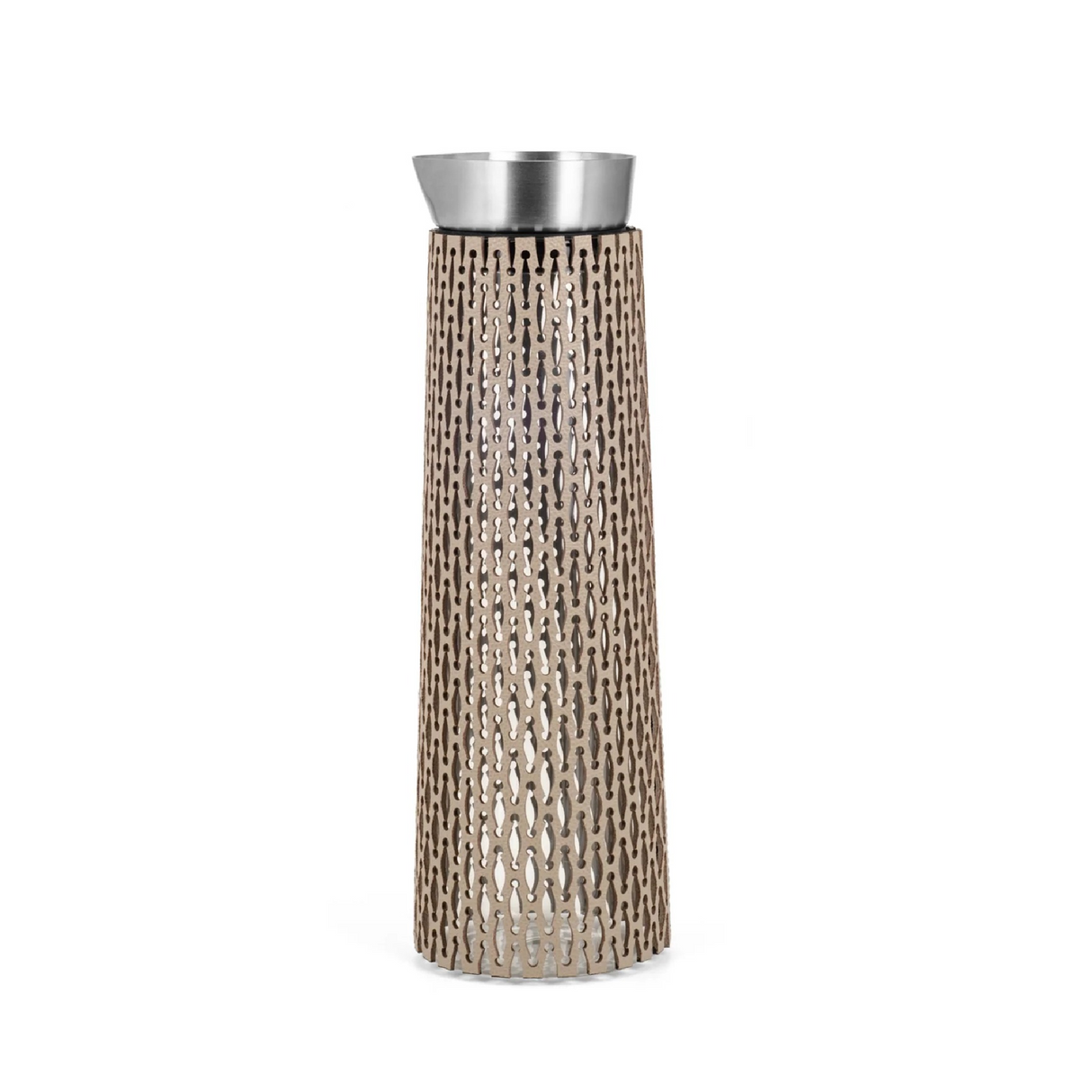   Leather-Wrapped Glass Carafe | Oroa.com