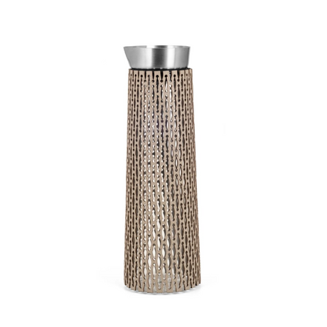   Leather-Wrapped Glass Carafe | Oroa.com