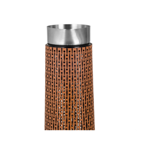   Leather-Wrapped Glass Carafe | Oroa.com