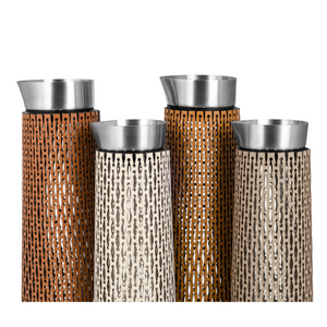   Leather-Wrapped Glass Carafe | Oroa.com