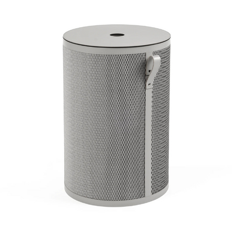   Leather Tall Round Basket | Oroa.com