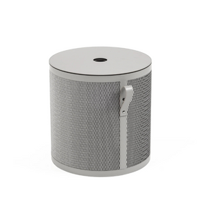   Leather Short Round Basket | Oroa.com