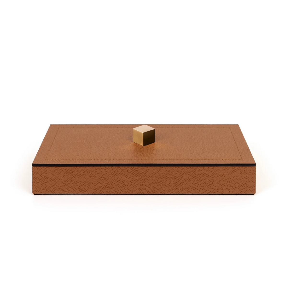   Leather Covered Wooden Box | Oroa.com