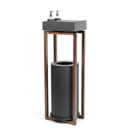   Wooden Framed Sanitizing Box with Stand | Oroa.com