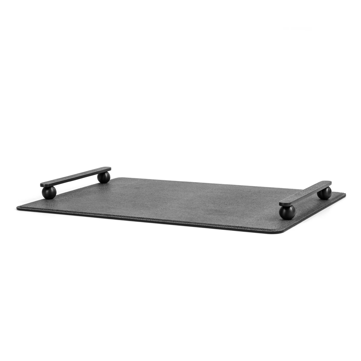   Leather Tray With Handles | Oroa.com