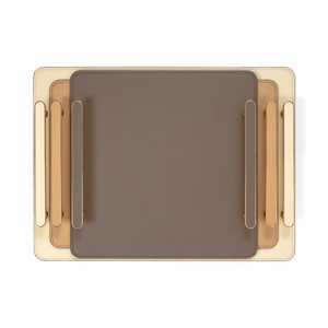   Metal Tray With Handles | Oroa.com