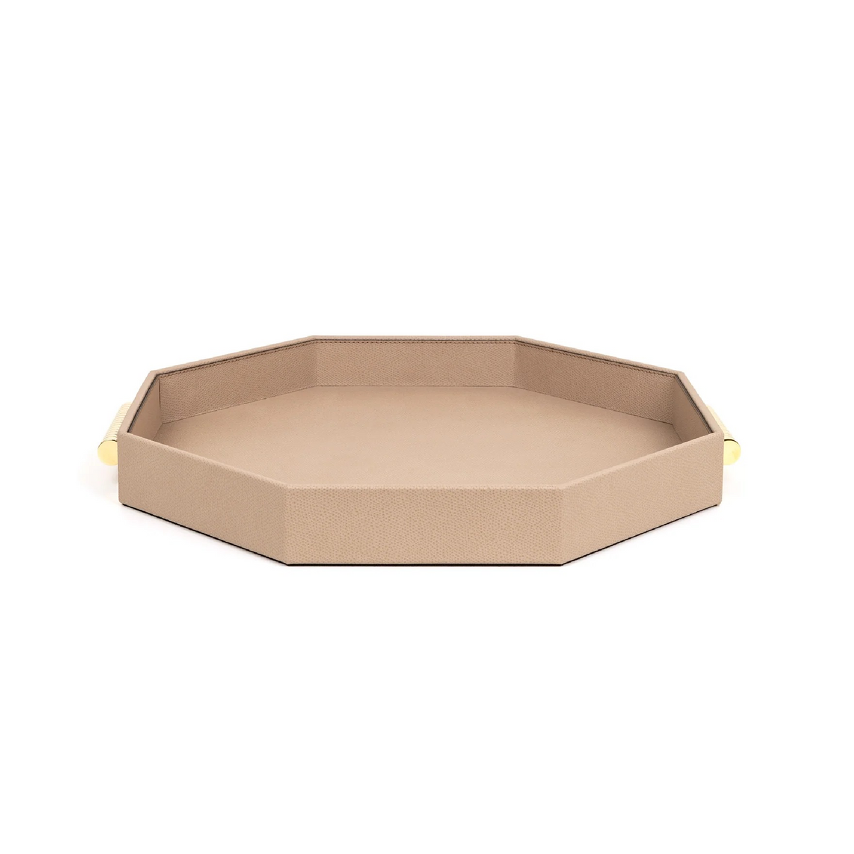   Hexagonal Leather Tray | Oroa.com