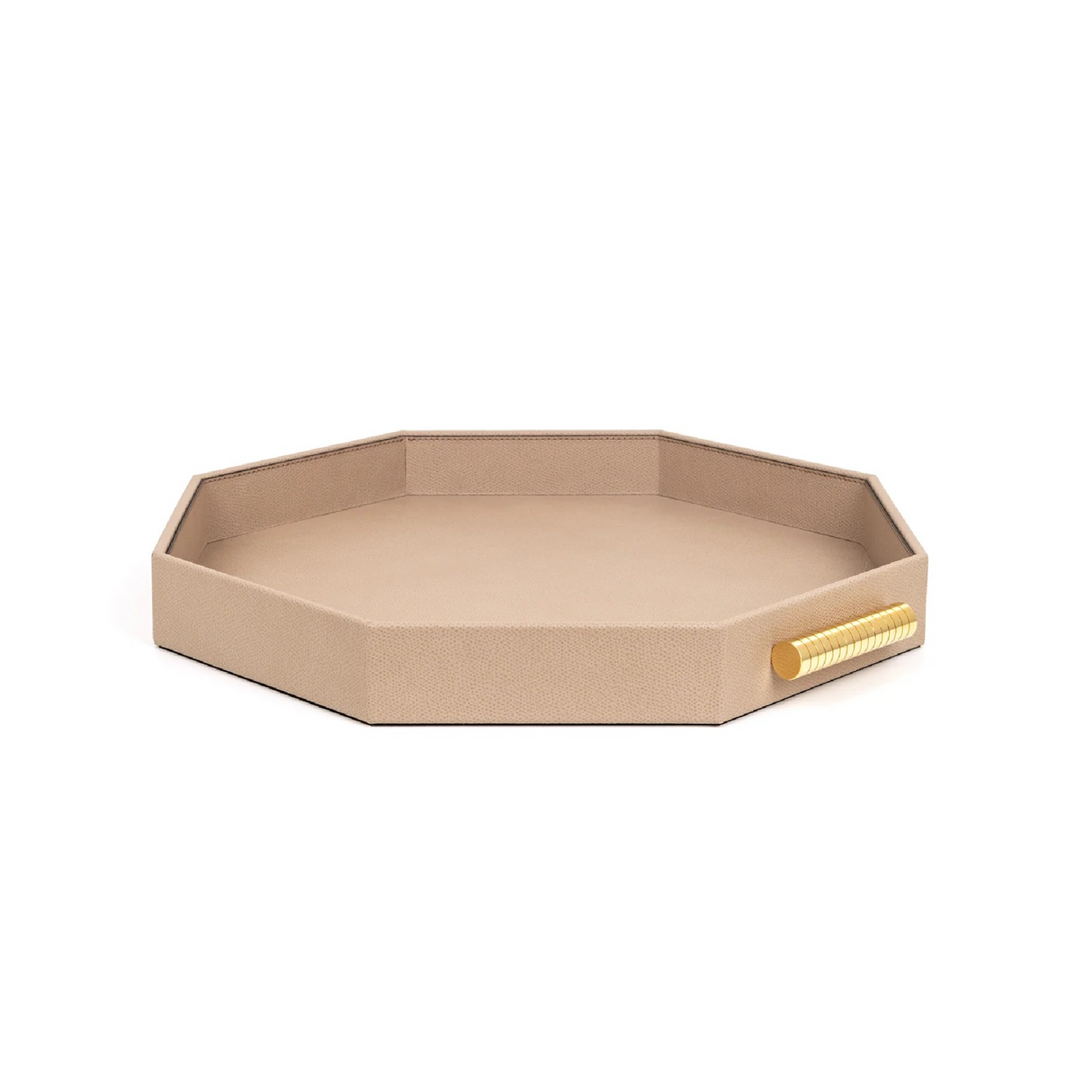   Hexagonal Leather Tray | Oroa.com