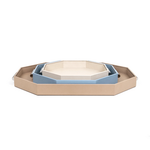   Hexagonal Leather Tray | Oroa.com