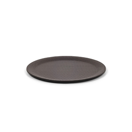   Round Calf Leather Tray | Oroa.com