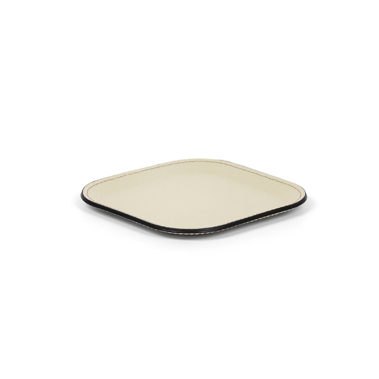   Square Calf Leather Tray | Oroa.com