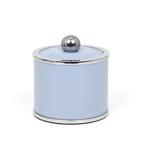   Round Leather Cotton Pad Holder | Oroa.com