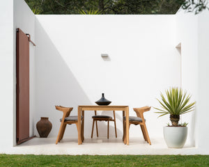   Teak Outdoor Dining Table | Oroa.com