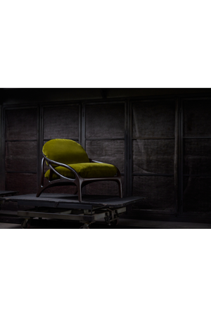   Brown Teak Lounge Chair | Oroa.com