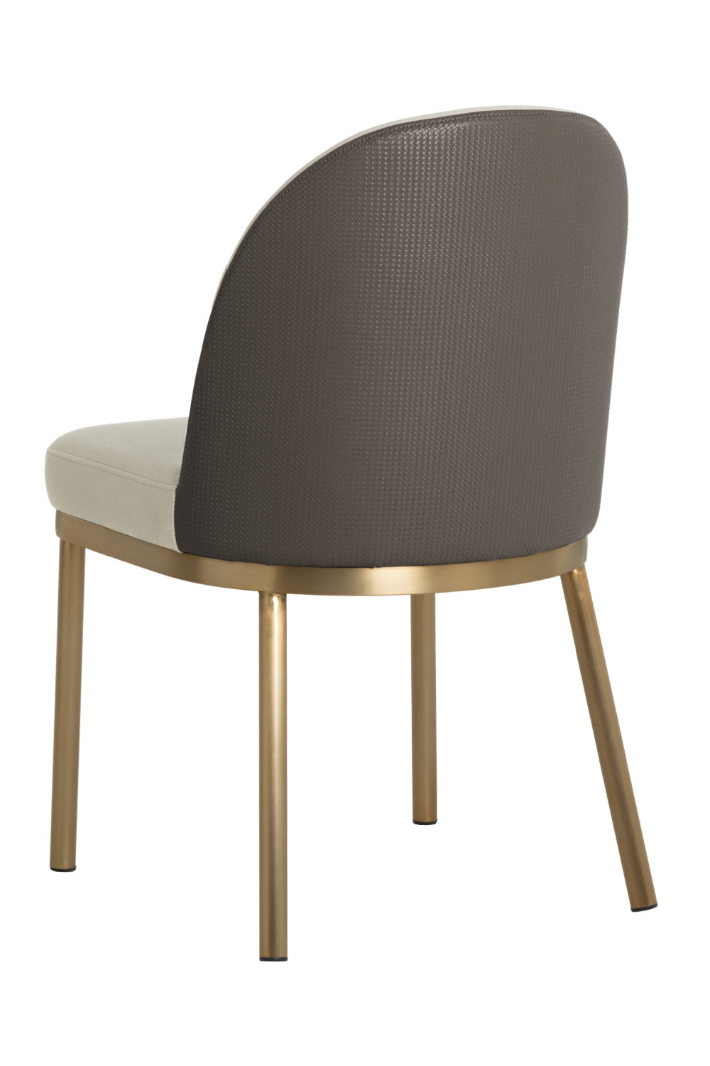   Modern European furniture - Taupe Arched-Back Dining Chairs (2) - www.oroa.com | Oroa.com
