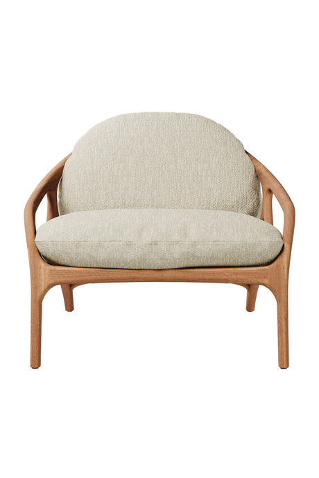   Teak Outdoor Lounge Chair | Oroa.com