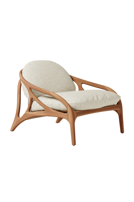   Teak Outdoor Lounge Chair | Oroa.com