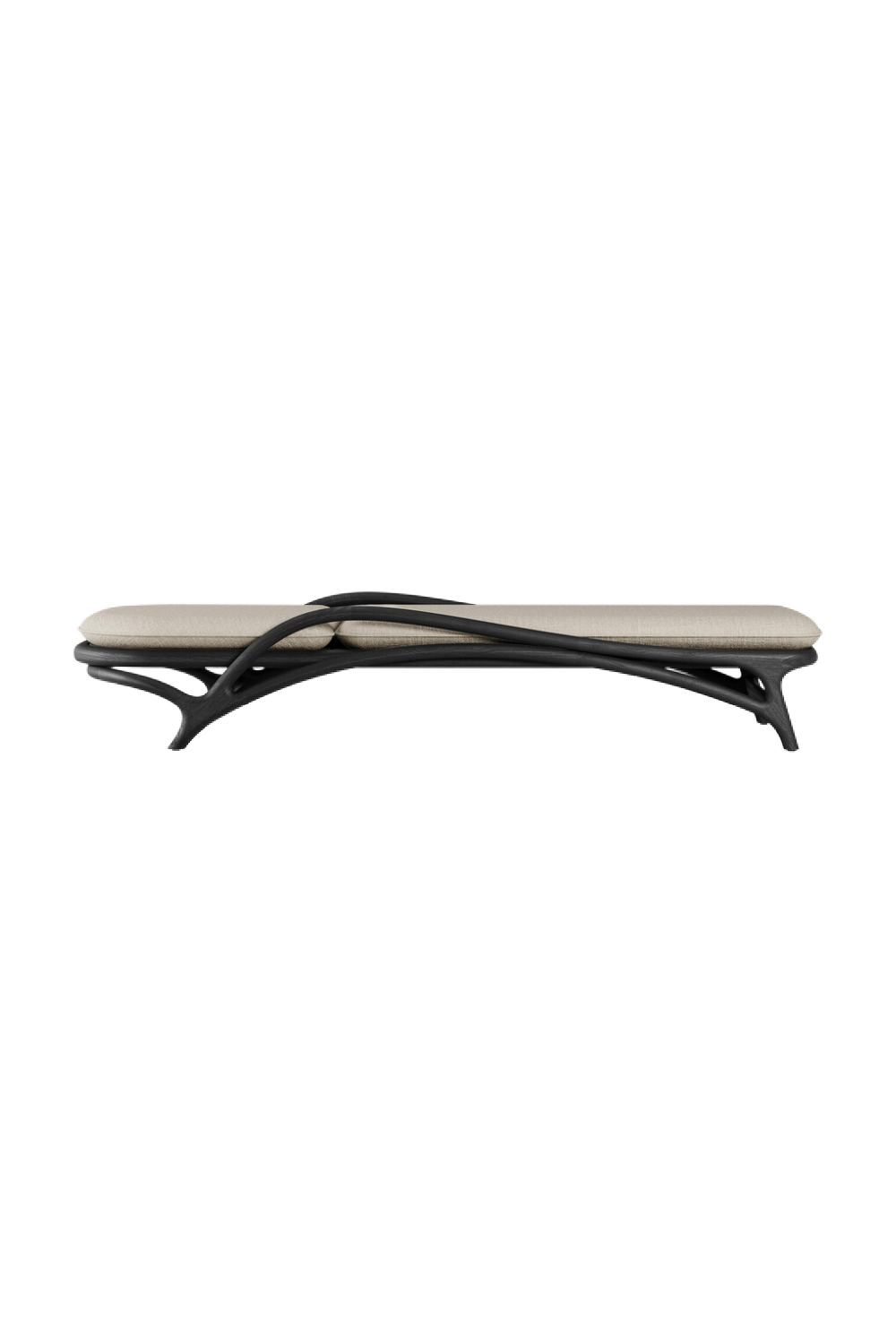   Adjustable Varnished Teak Outdoor Lounger | Oroa.com