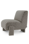   Sunbeam Black Upholstered Accent Chair | Oroa.com