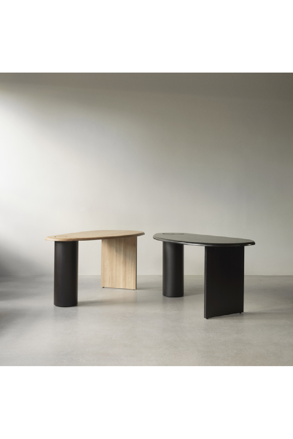   Hidden Storage Oak Desk | Oroa.com
