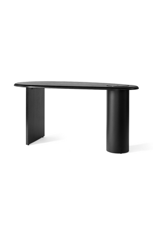   Hidden Storage Oak Desk | Oroa.com