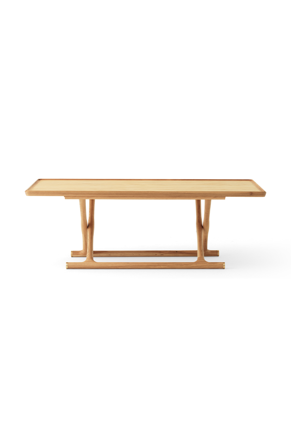   Oiled Wood Foldable Lounge Table | Oroa.com