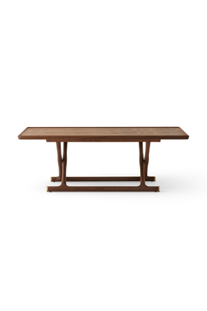   Oiled Wood Foldable Lounge Table | Oroa.com