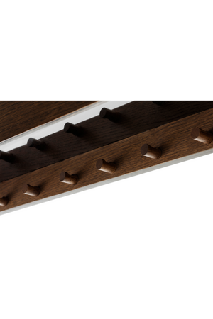   Wall-Mounted Oak Rack Shelf | Oroa.com