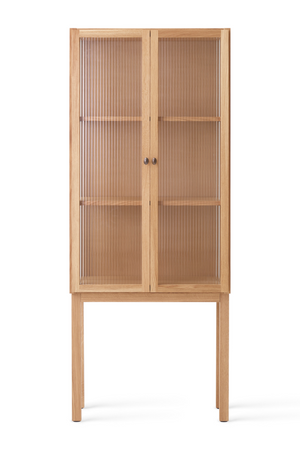   Reeded Glass 2-Door Cabinet | Oroa.com