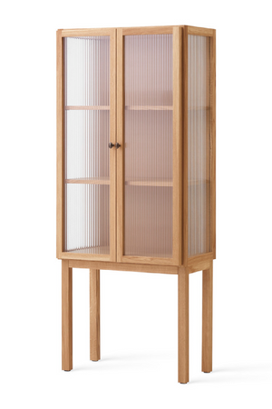   Reeded Glass 2-Door Cabinet | Oroa.com