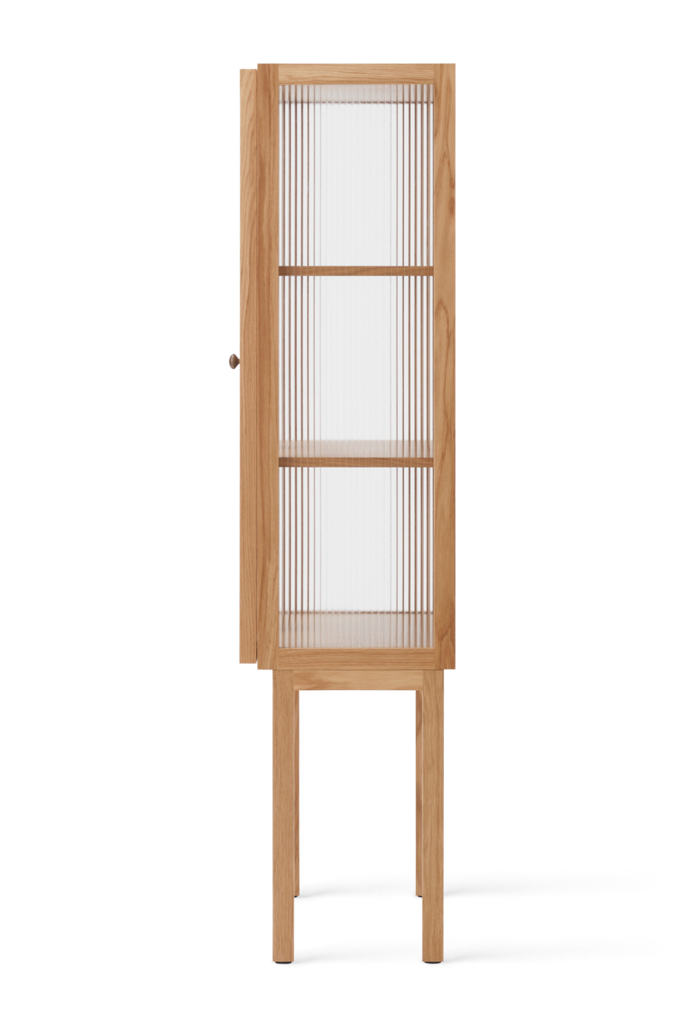   Reeded Glass 2-Door Cabinet | Oroa.com