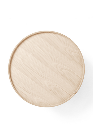   Round Wooden Turning Table | Oroa.com
