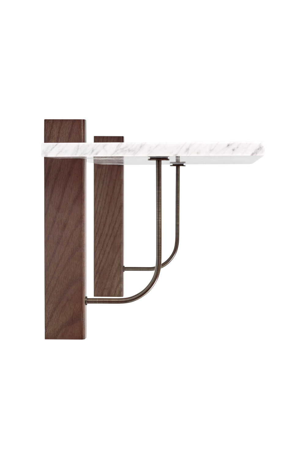  Wall-Mounted Shelf with Bracket L | Oroa.com