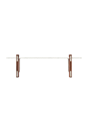   Wall-Mounted Shelf with Bracket L | Oroa.com