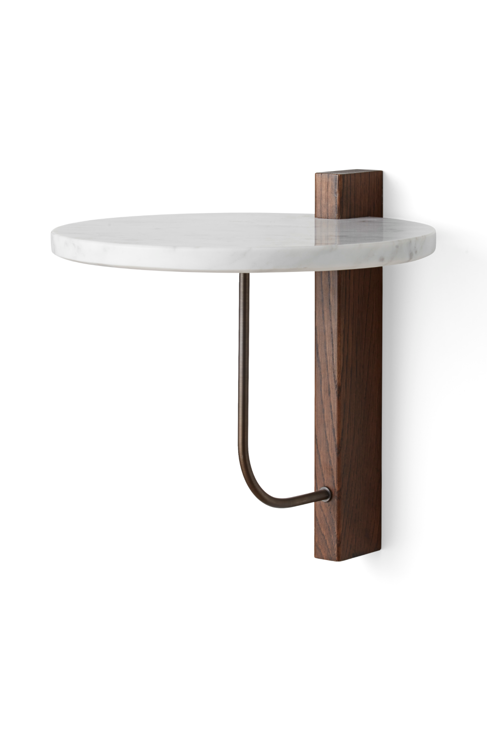   White Marble Wall Shelf M | Oroa.com